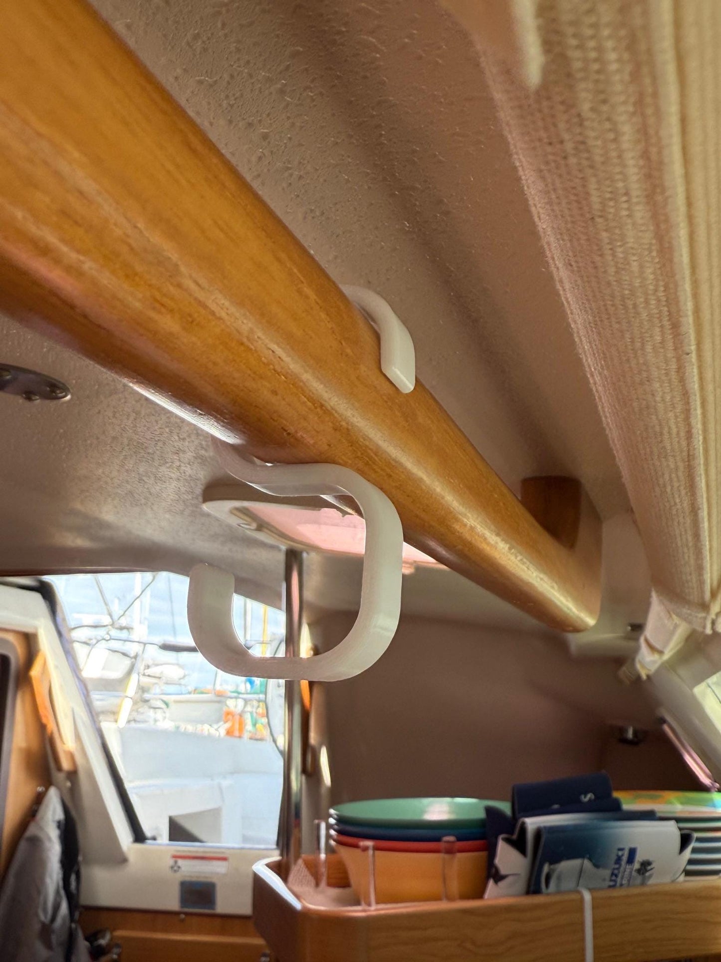 Catalina Sailboat accessory hooks (Pack of 4) for your Grab Rails.